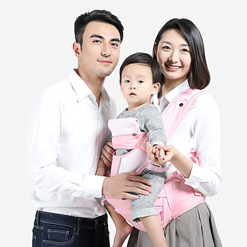 Xiaoyang Multi-funcional Baby Carrier Pink